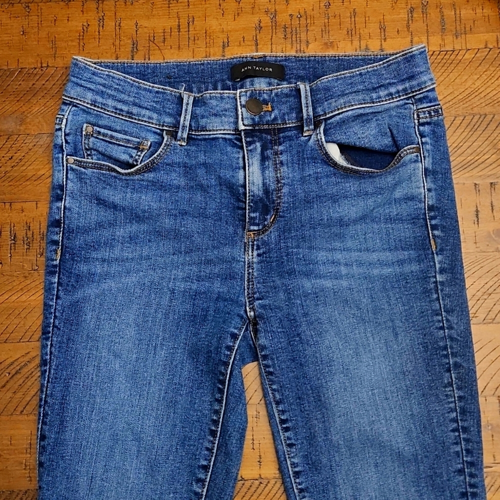 Ann Taylor, The Skinny Ankle Modern Fit Skinny Jeans